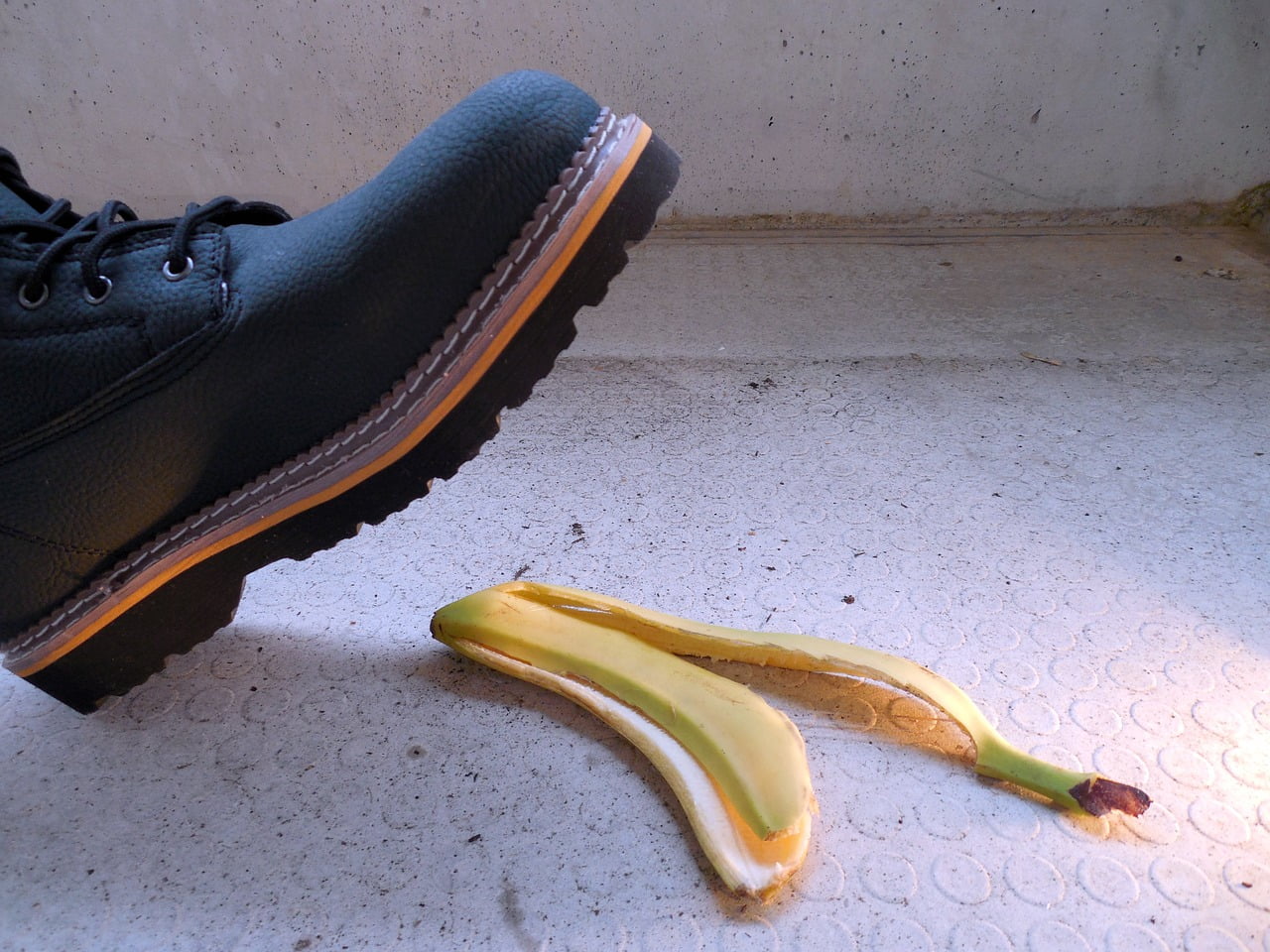 How Can Medicare Affect My Personal Injury Settlement? 1 Foot and Banana Skin on the Floor
