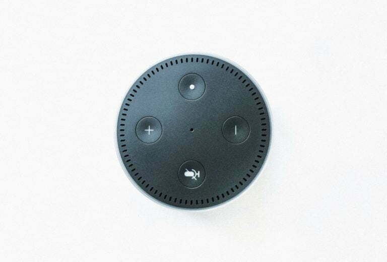 a black circular object