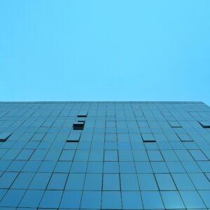 a tall building with windows
