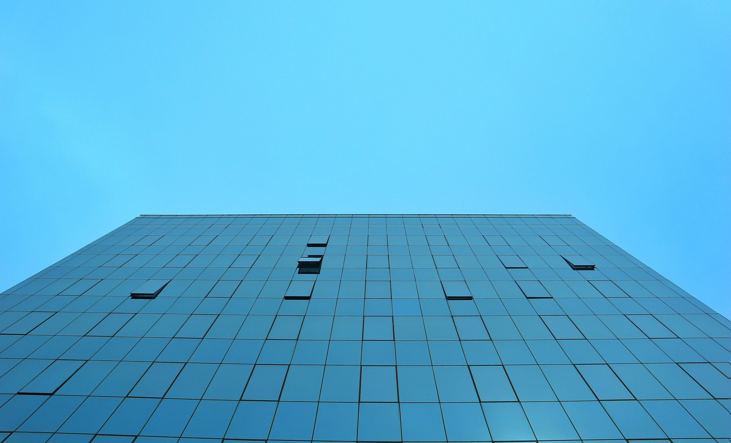 a tall building with windows